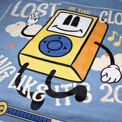 2005 VIBE™ OVERSIZE TERRY COTTON - BLUGA - T-Shirt Oversize Terry Cotton