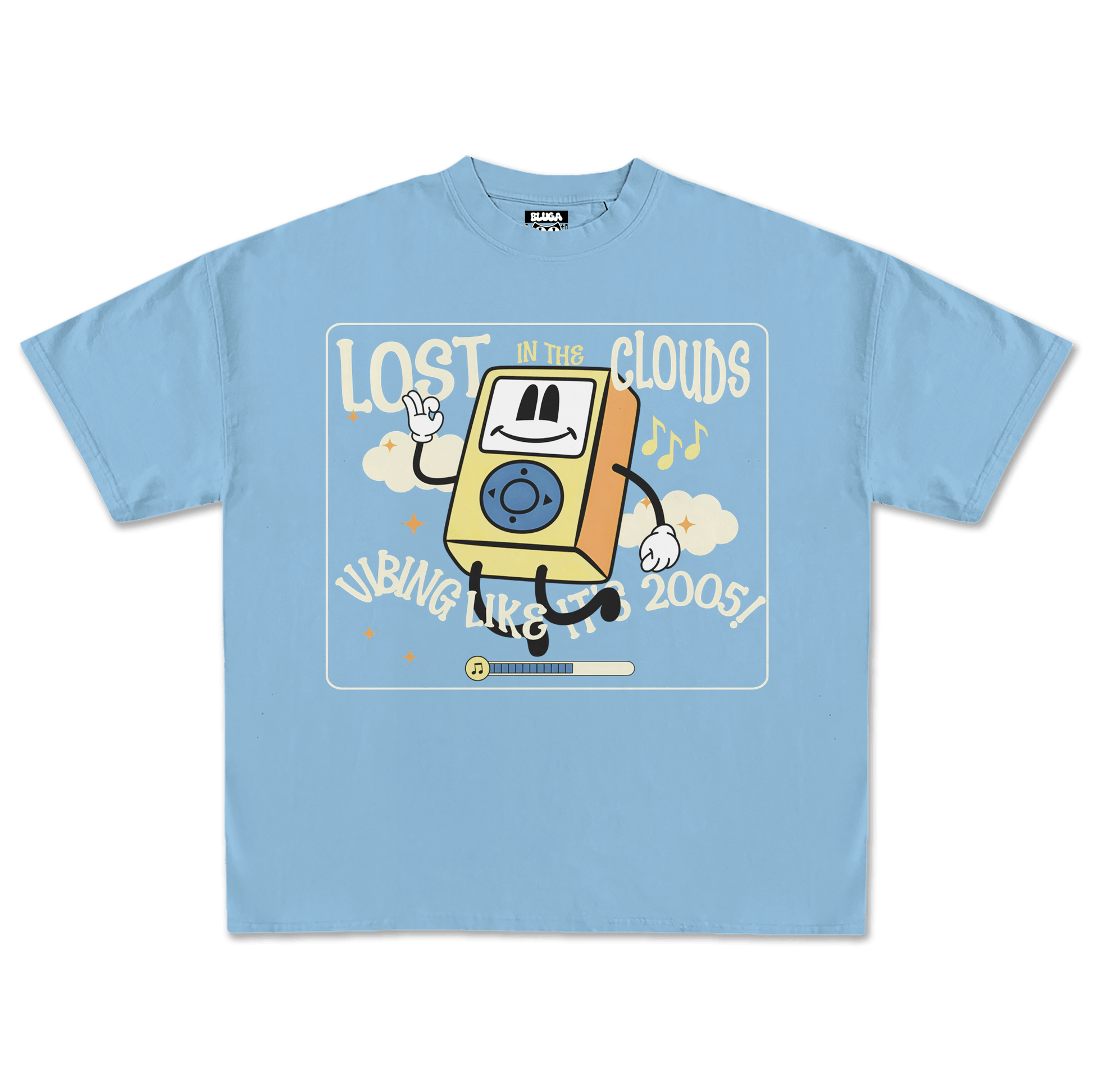 2005 VIBE™ OVERSIZE TERRY COTTON - BLUGA - T-Shirt Oversize Terry Cotton