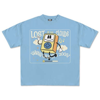 2005 VIBE™ OVERSIZE TERRY COTTON - BLUGA - T-Shirt Oversize Terry Cotton
