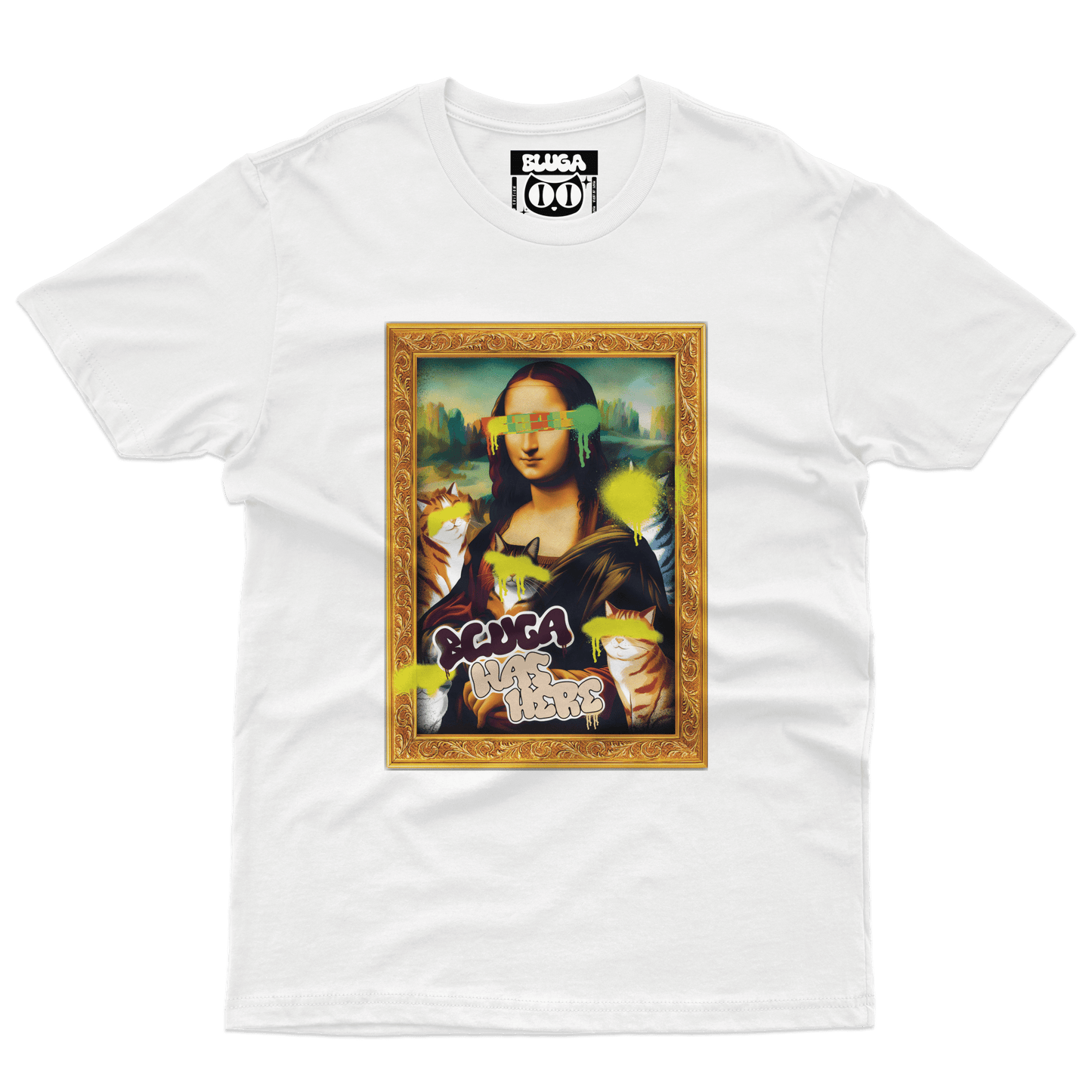 MEOW - NA LISA ™ - BLUGA - Crew Neck Classic