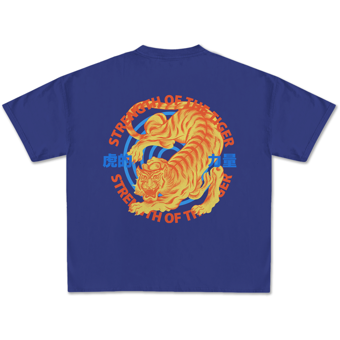 TIGER STRENGTH™ OVERSIZE - BLUGA - T-shirt Oversize